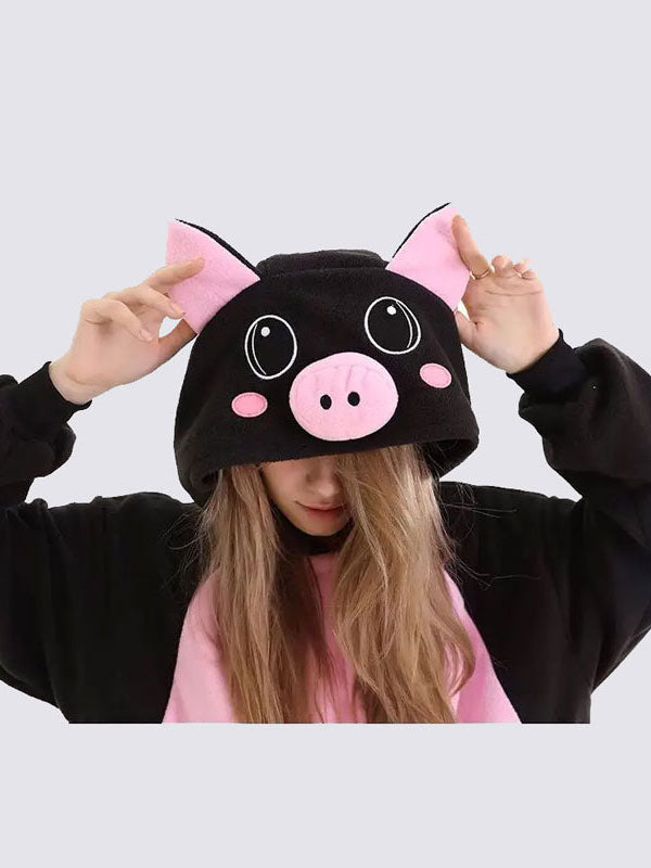 Combinaison Pyjama Pour Femme | Cochon Noir