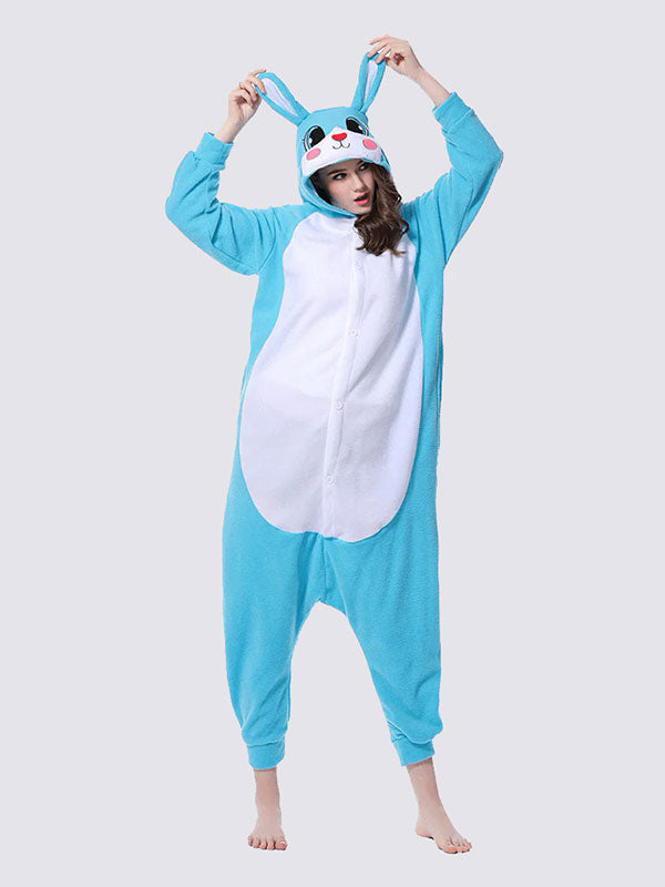 Combinaison Pyjama Pour Femme Lapin Bleu