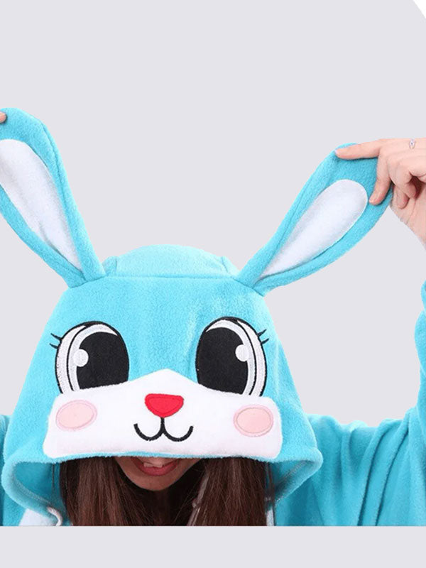 Combinaison Pyjama Pour Femme Lapin Bleu