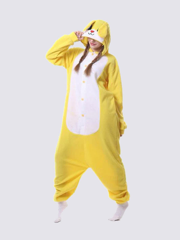 Combinaison Pyjama Pour Femme Lapin Jaune | Signature