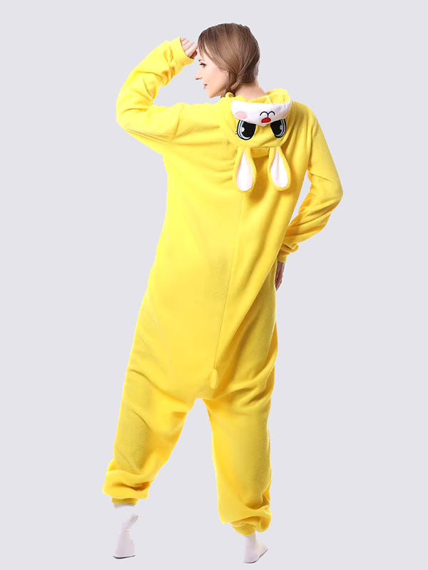 Combinaison Pyjama Pour Femme Lapin Jaune | Signature