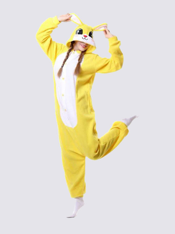 Combinaison Pyjama Pour Femme Lapin Jaune | Signature