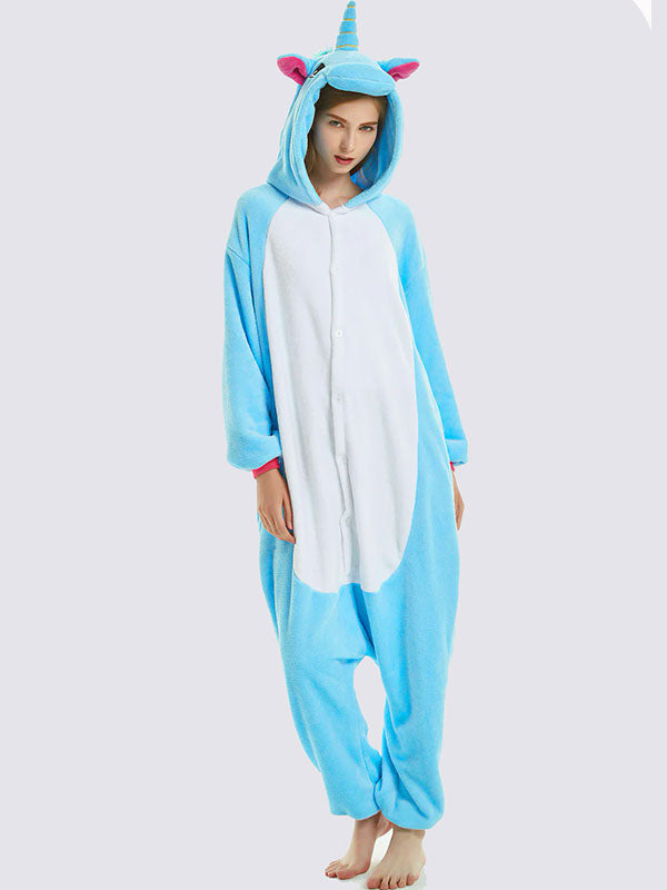 Combinaison Pyjama Pour Femme Licorne Bleu Signature