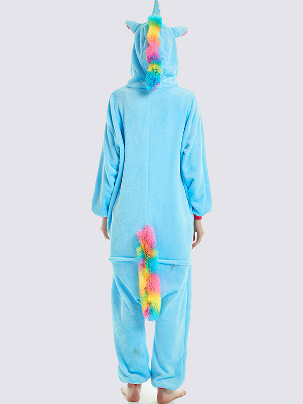 Combinaison Pyjama Pour Femme Licorne Bleu Signature