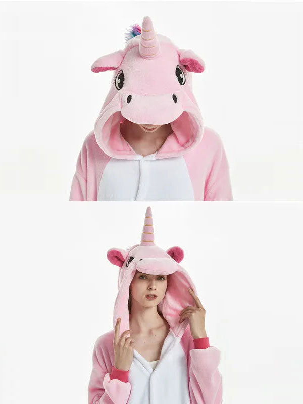 Combinaison Pyjama Pour Femme Licorne Rose