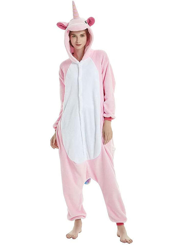 Combinaison Pyjama Pour Femme Licorne Rose