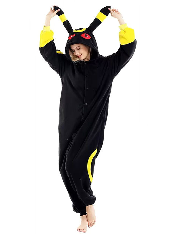 Combinaison Pyjama Pour Femme | Noctali Umbréon Jaune