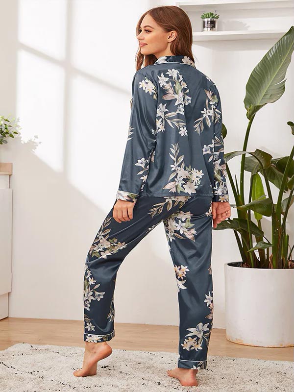 Pyjama en Satin | Mirage de Fleur