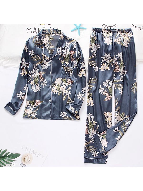 Pyjama en Satin | Mirage de Fleur