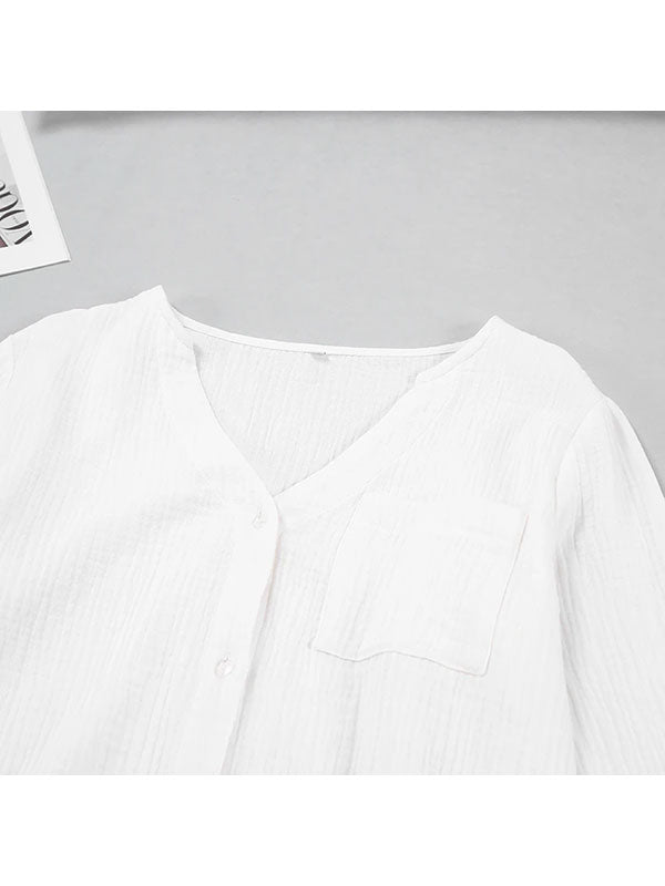 Ensemble Pyjama Short Blanc Pour Femme Douceur de Brume