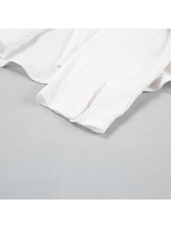 Ensemble Pyjama Short Blanc Pour Femme Douceur de Brume