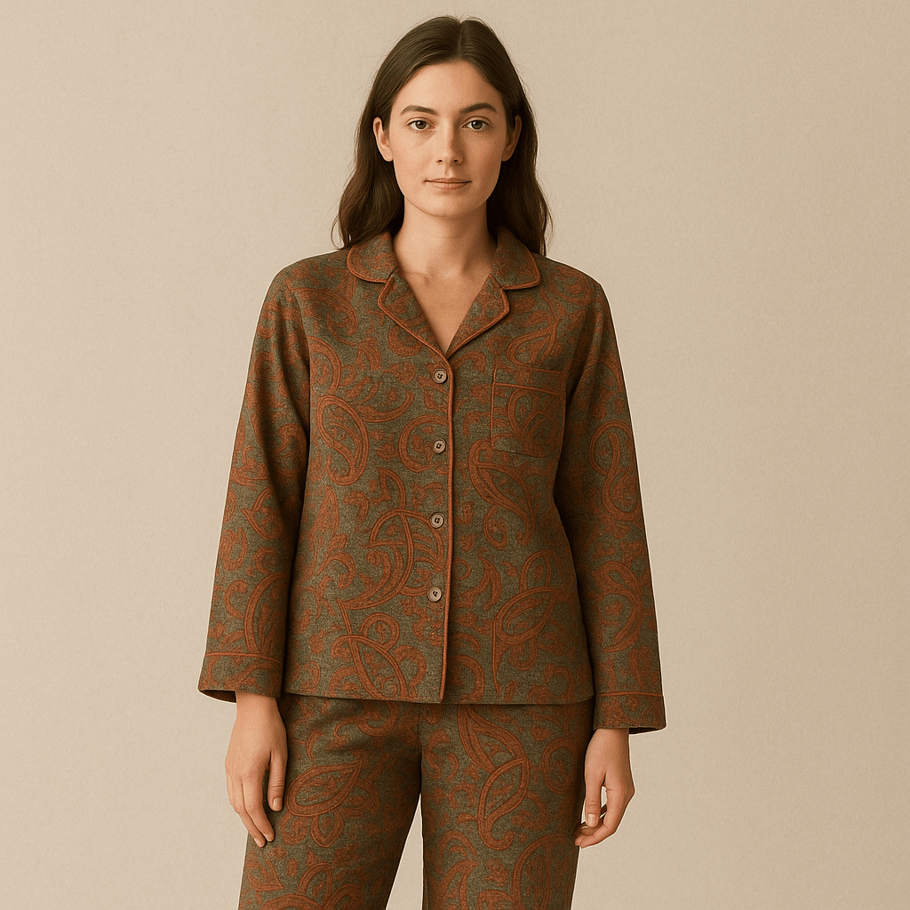 Pyjama chemise pantalon | Femme
