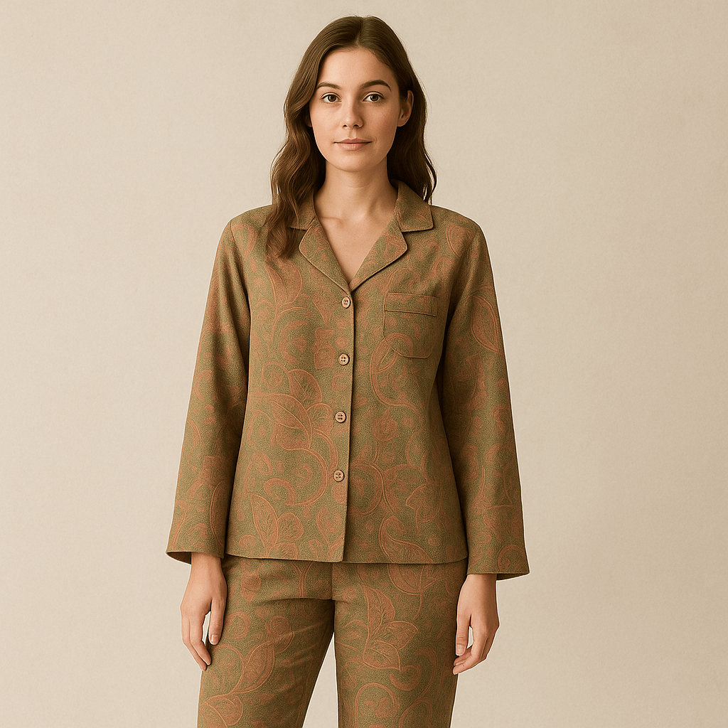 Pyjama chemise pantalon | Femme
