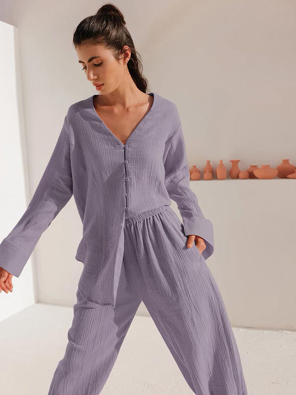 Pyjama En Coton Pour Femme | Écho de Lune