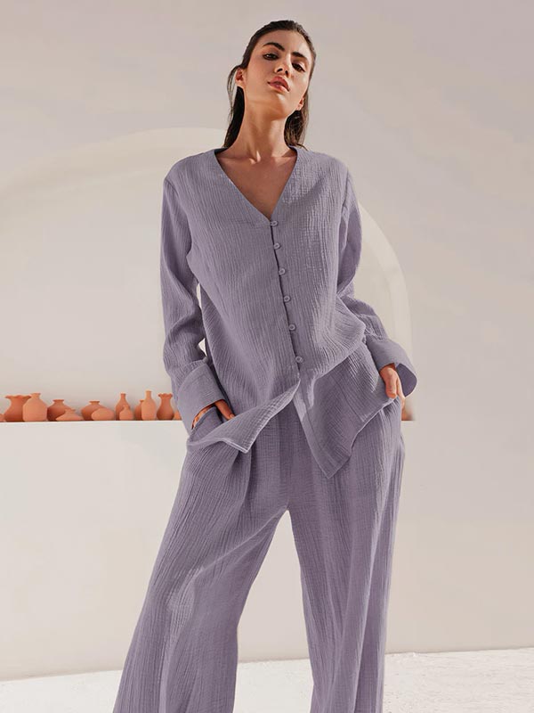 Pyjama En Coton Pour Femme | Écho de Lune