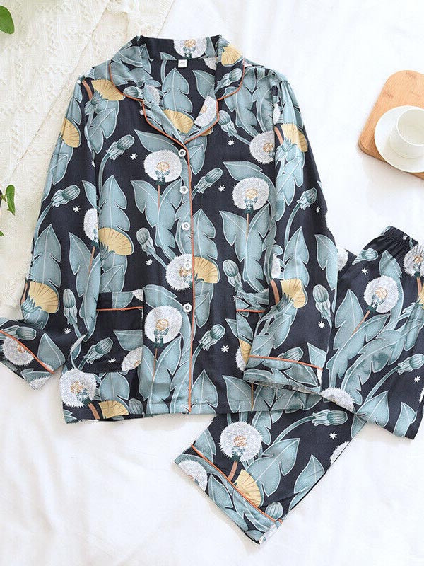 Pyjama d'intérieur pour femme | Jardin de Minuit