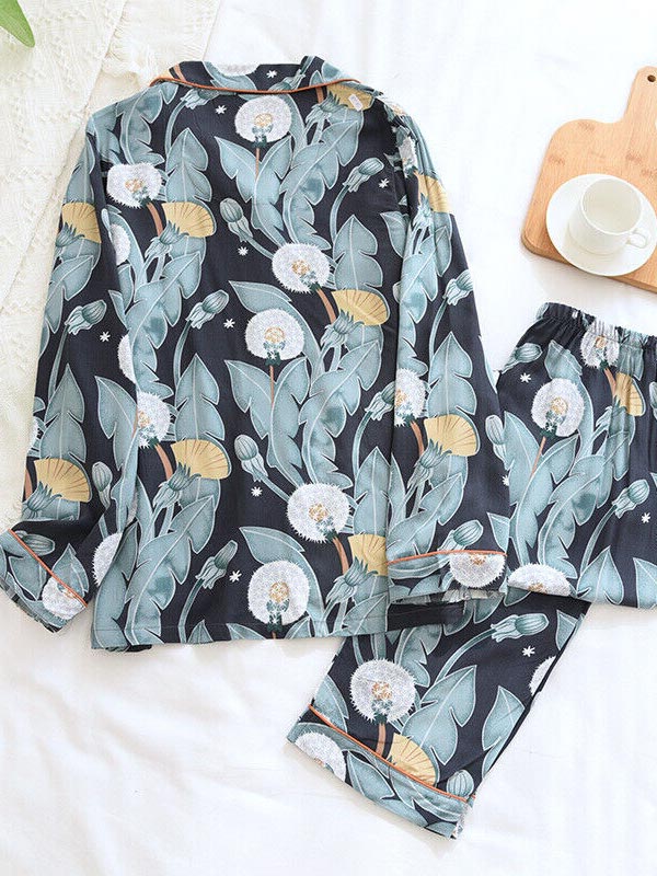 Pyjama d'intérieur pour femme | Jardin de Minuit