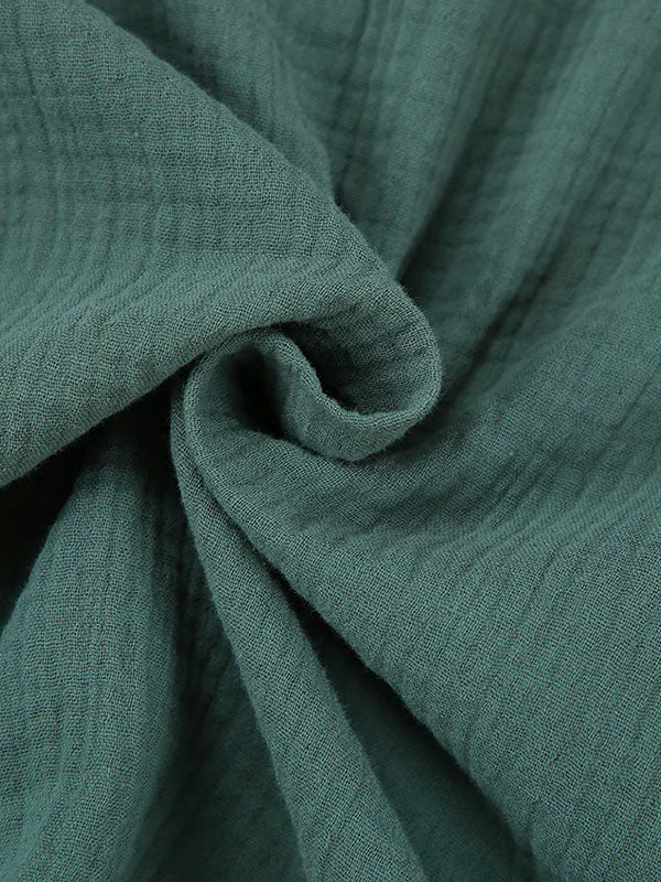 Pyjama en coton pour femme Lueur d'Émeraude | Signature