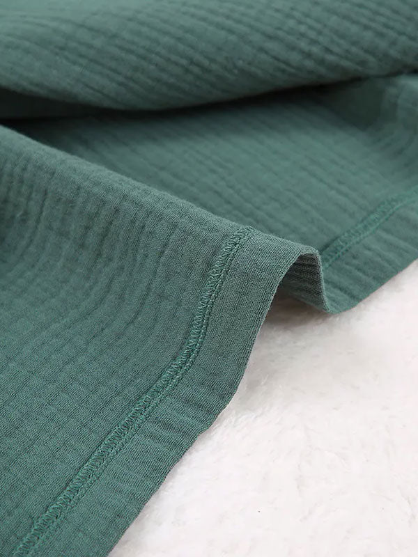 Pyjama en coton pour femme Lueur d'Émeraude | Signature