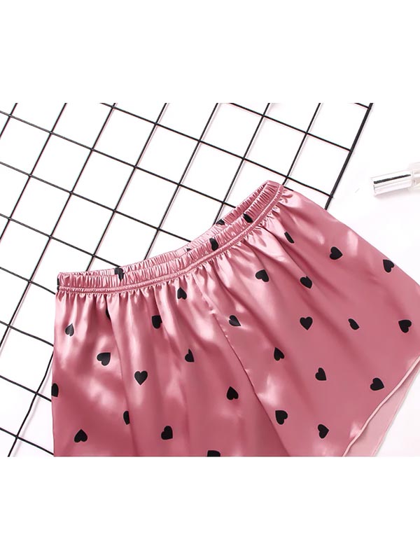Pyjama en satin Rosée d'Amour