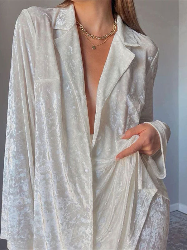 Pyjama Femme 2 Pièces Étreinte de Velours Velouria