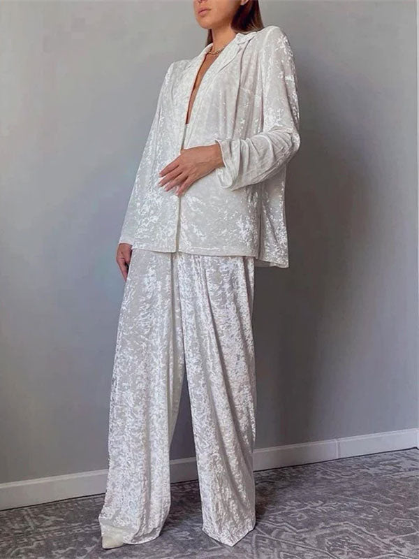 Pyjama Femme 2 Pièces Étreinte de Velours Velouria