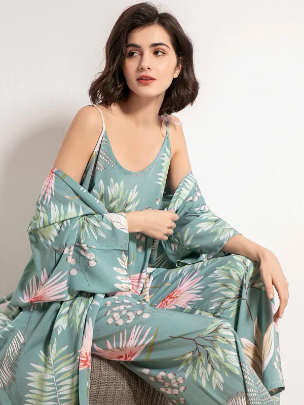 Ensemble Pyjama Pour Femme 3 Pièces Souffle de Jasmin | Signature