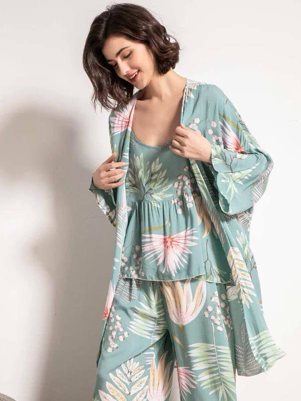 Ensemble Pyjama Pour Femme 3 Pièces Souffle de Jasmin | Signature