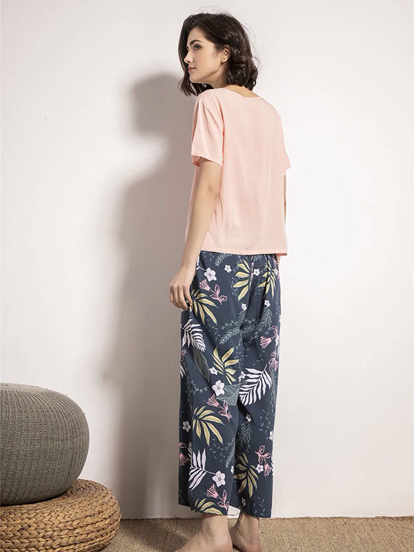 Pyjama Pour Femme 2 Pièces | Nuit Fleurie