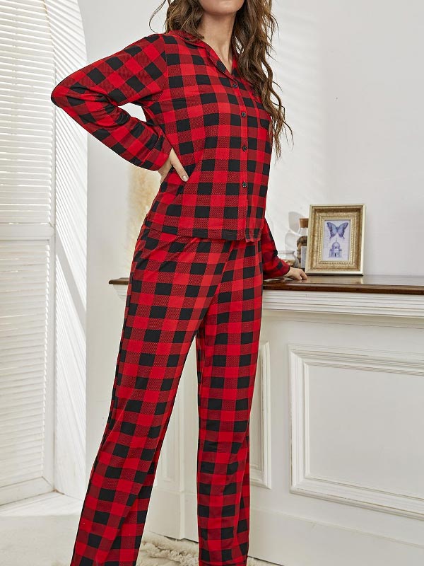 Pyjama Pour Femme à Carreaux | Nuit Écossaise
