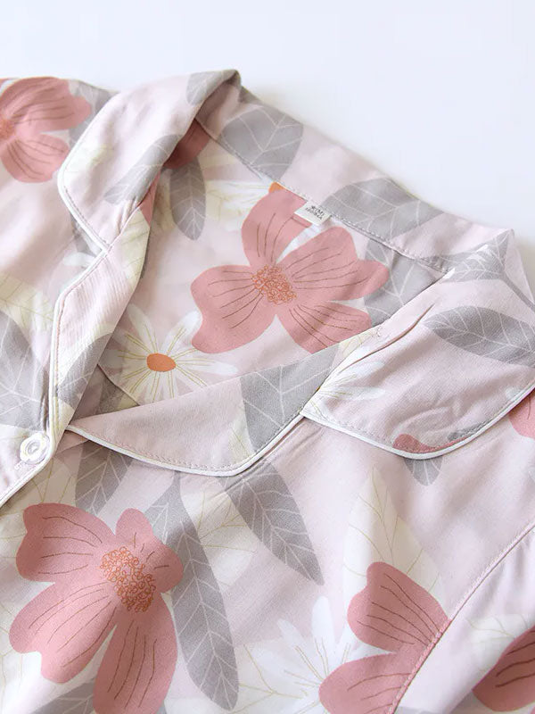 Pyjama Pour Femme Jolie | Fleur de Soleil Rose