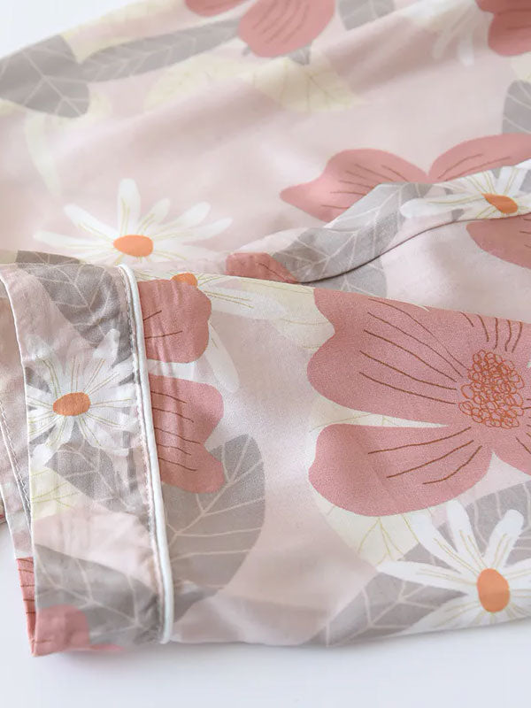 Pyjama Pour Femme Jolie | Fleur de Soleil Rose