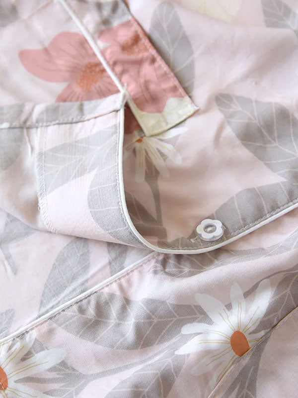 Pyjama Pour Femme Jolie | Fleur de Soleil Rose