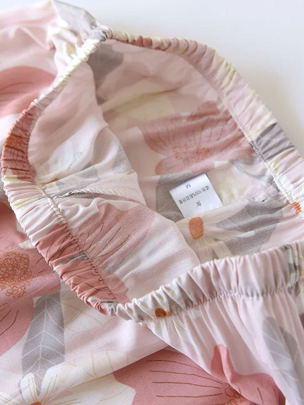 Pyjama Pour Femme Jolie | Fleur de Soleil Rose
