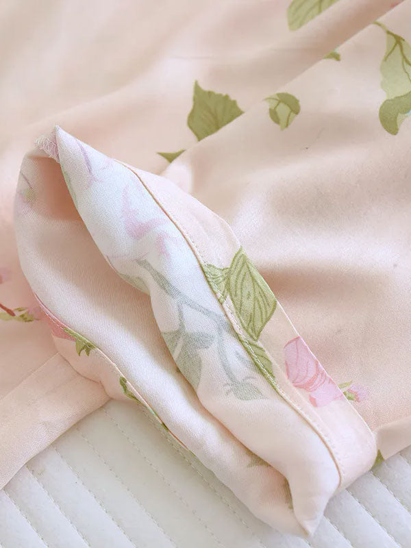 Fleur de Printemps | Pyjama Pour Femme À Manches Longues 2 Pièces