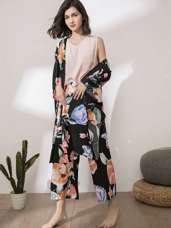 Pyjama Femme 3 pièces Mystère de Lys Signature