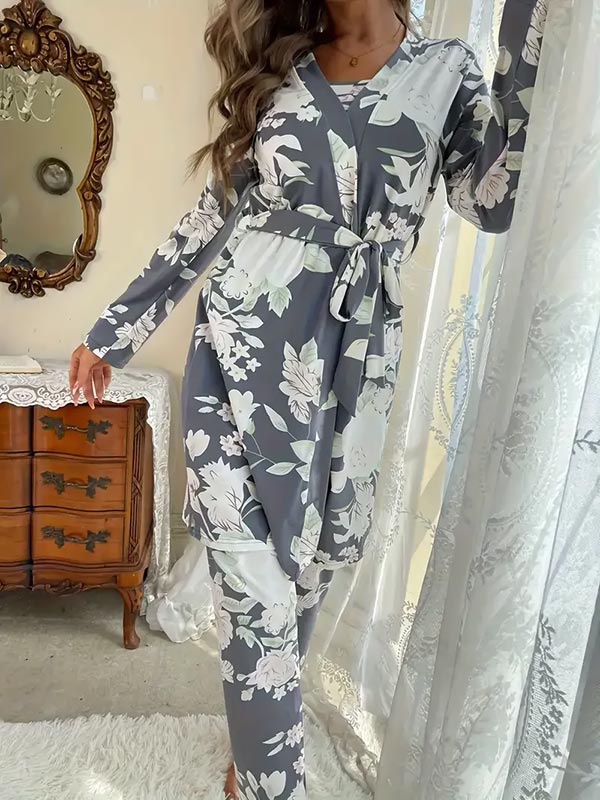Pyjama Pour Femme 3 Pièces | Senteur de Magnolia