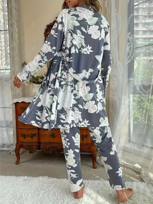 Pyjama Pour Femme 3 Pièces | Senteur de Magnolia