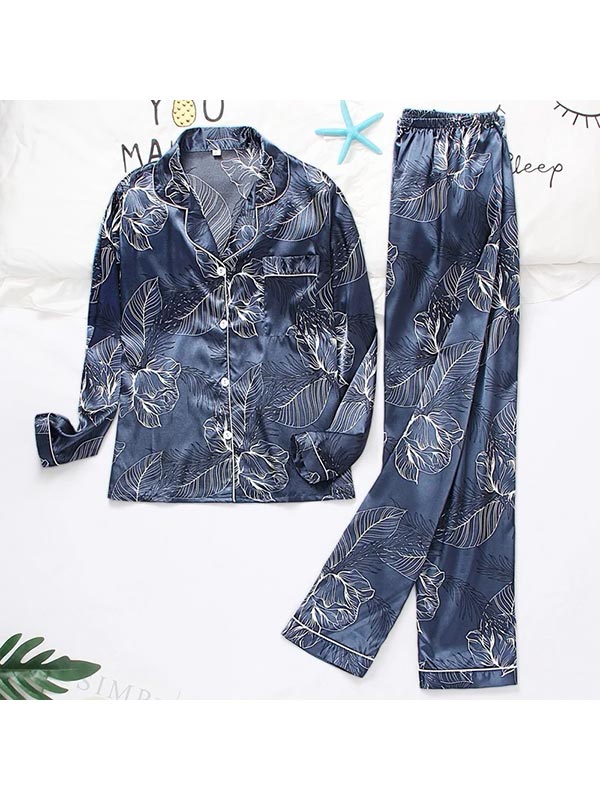 Pyjama en satin Signature Chuchotements de Nuit