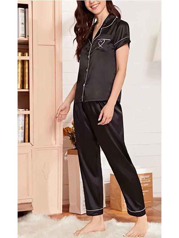 Pyjama en Satin Tendresse Nocturne | Signature