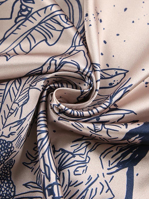 Pyjama en Satin pour Femme 2 pièces Douceur de Lys