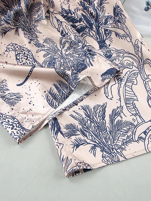 Pyjama en Satin pour Femme 2 pièces Douceur de Lys