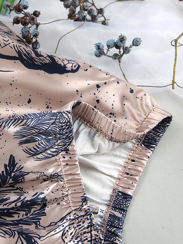 Pyjama en Satin pour Femme 2 pièces Douceur de Lys
