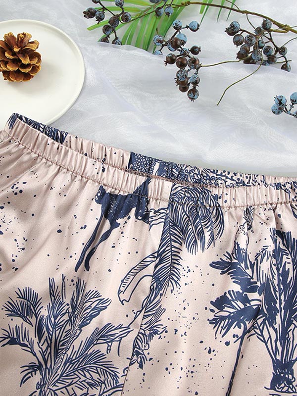 Pyjama en Satin pour Femme 2 pièces Douceur de Lys