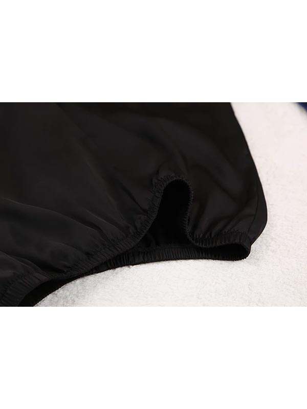 Pyjama en satin noir pour femme | Brise de Nuit