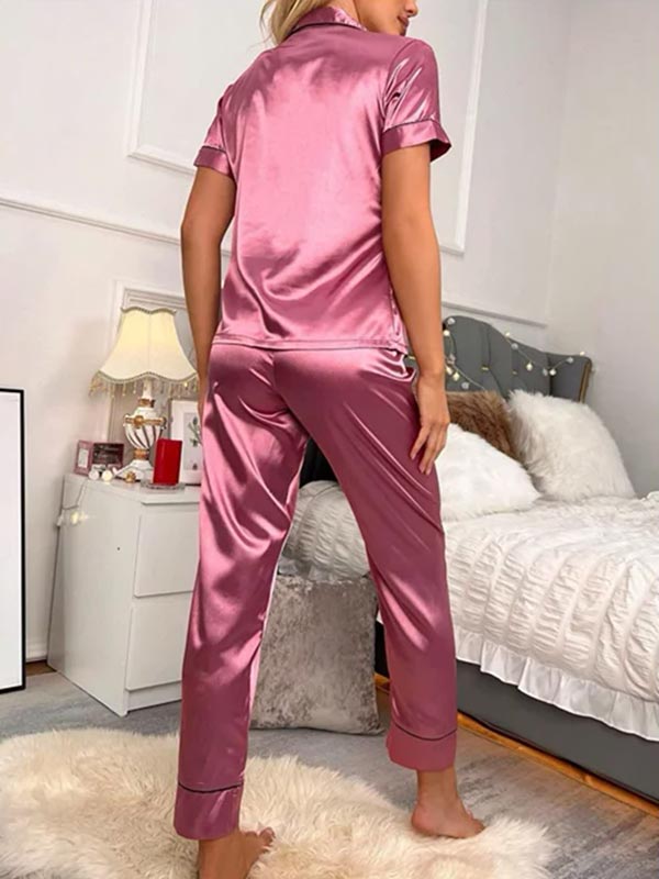 Pyjama en Satin Brume Enchantée