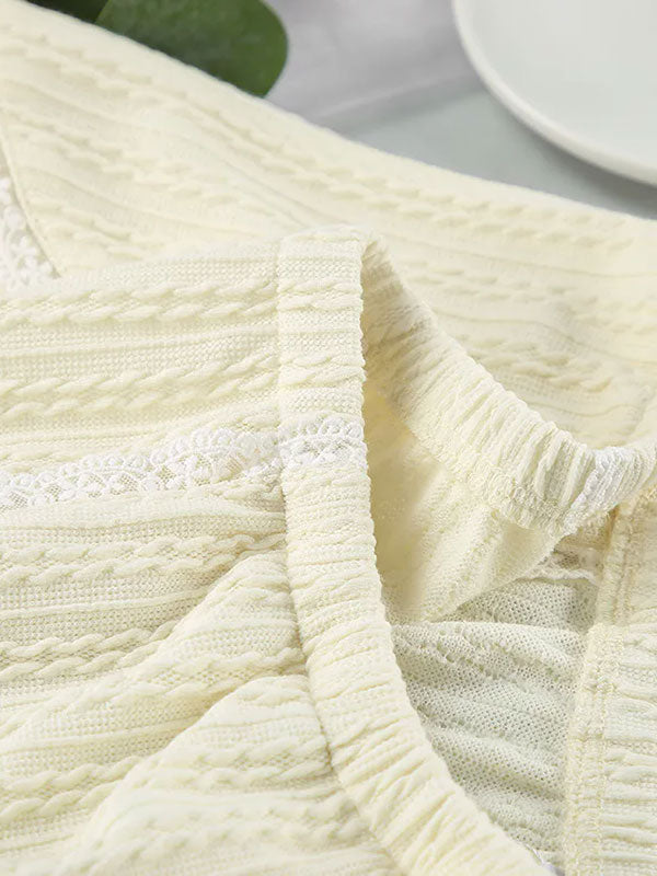 Pyjama Short Pour Femme 2 Pièces Cœur D'Été