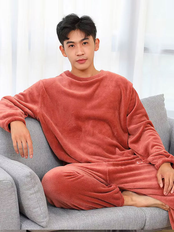Pyjama Chaud Pour Homme Hiver Douillet