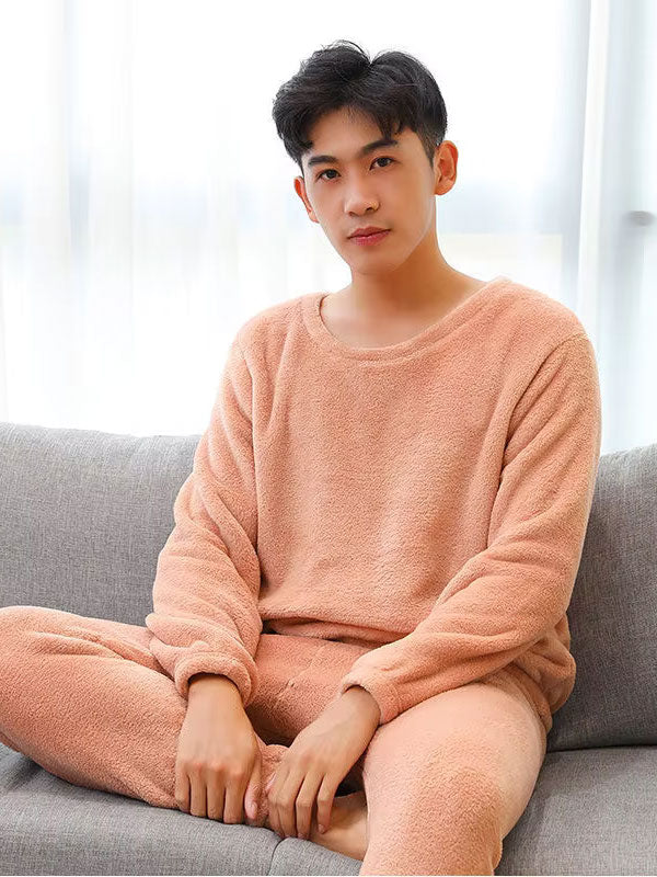 Pyjama Chaud Pour Homme Hiver Douillet