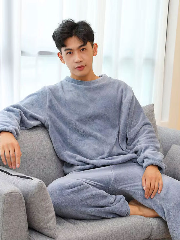 Pyjama Chaud Pour Homme Hiver Douillet